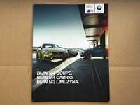 2015 / BMW M3 F80 M4 Coupe F82 Cabrio F83 / PL / prospekt katalog