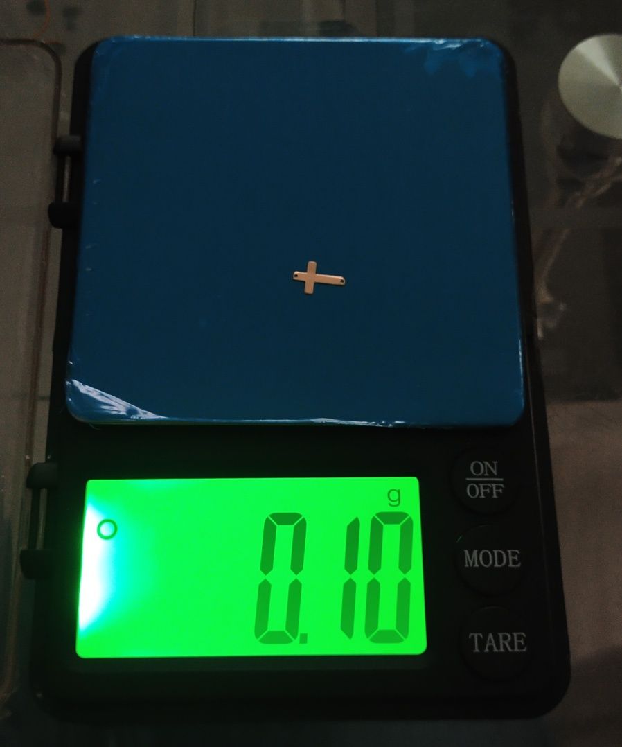 Krzyżyk złoto 585 zawieszka wisiorek