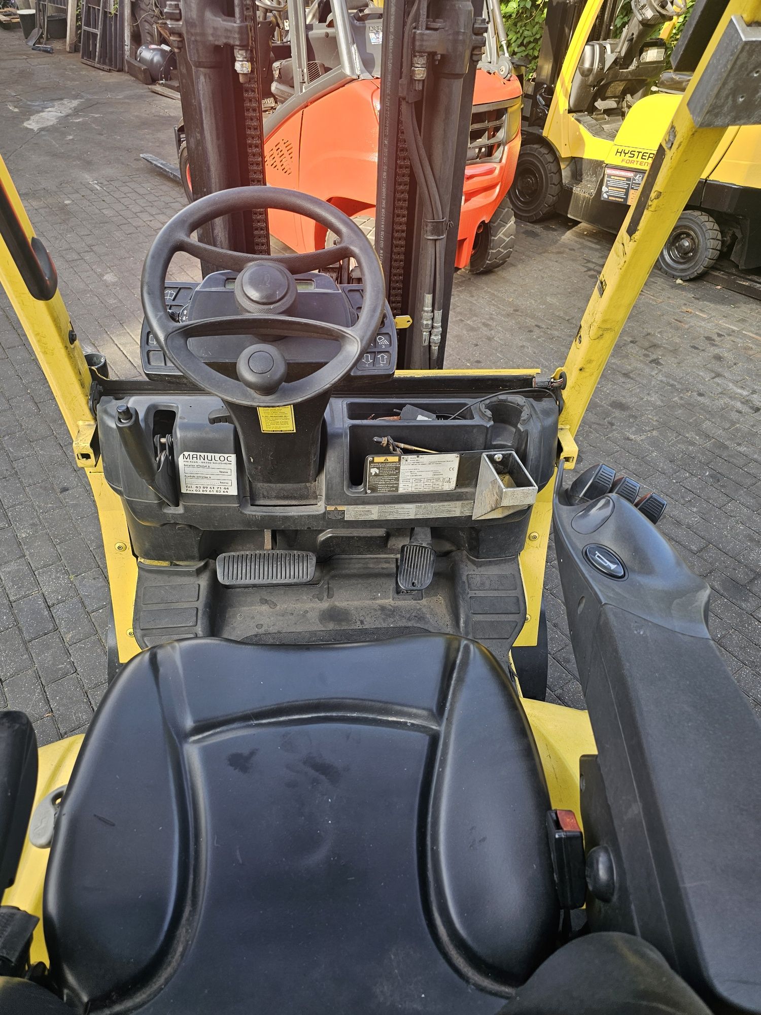 Wózek widłowy HYSTER H1.8FT TRIPLEX 4450mm LPG Gwarancja transport
