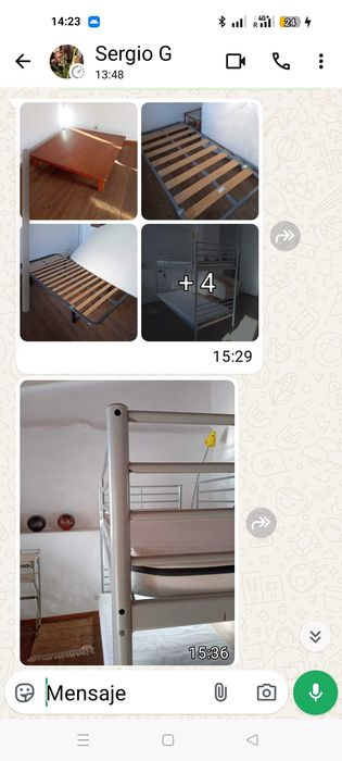 Óbidos, vendo boliche, cama, Mesa baixa usados