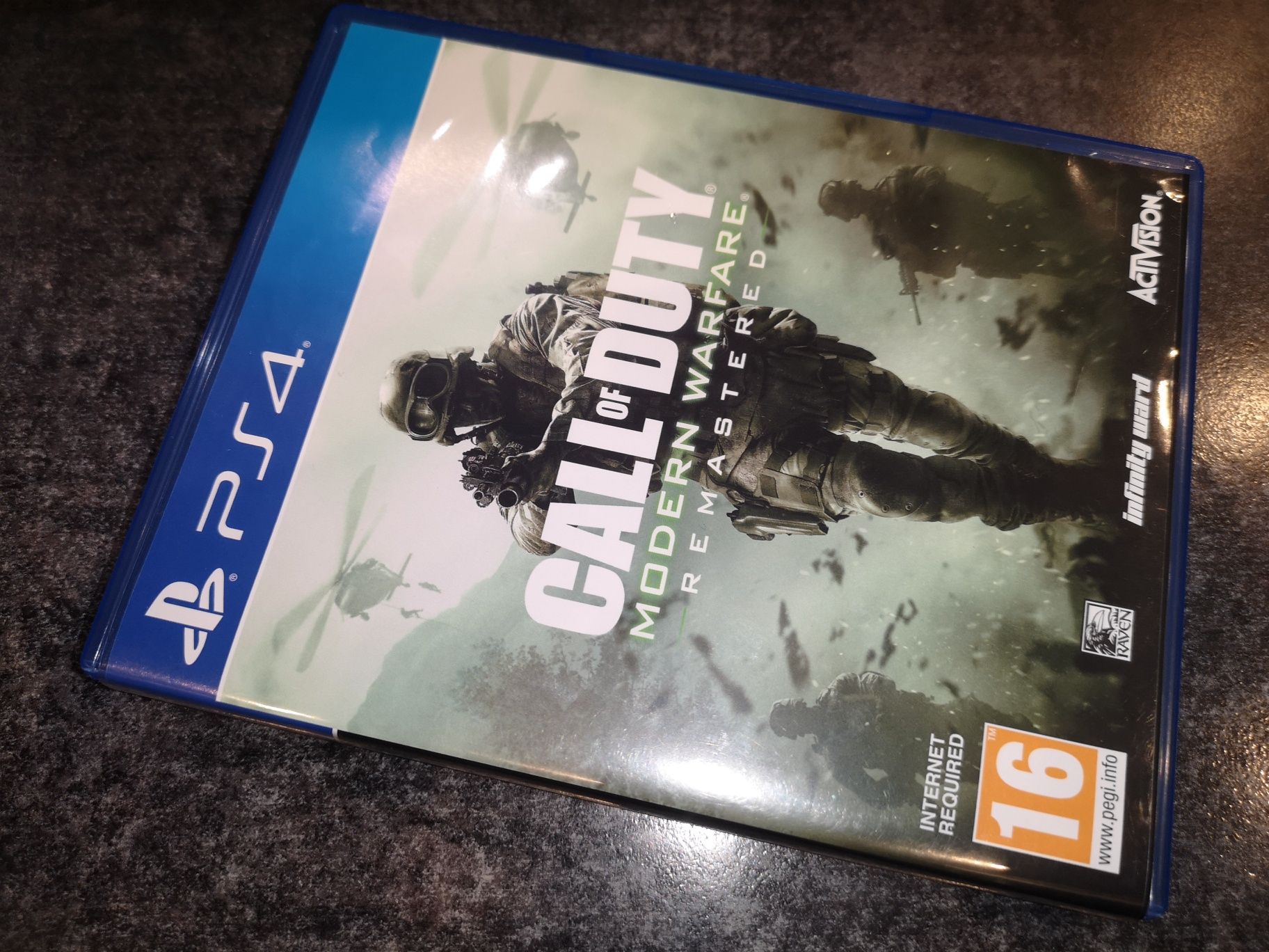 Call of Duty Modern Warfare REMASTERED PS4 gra PL (możliwość wymiany)