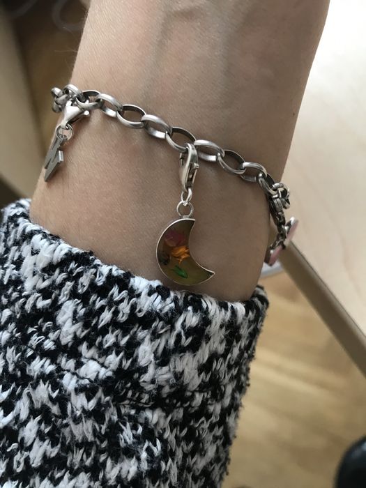 Srebrna pr. 925! Zawieszka ksieżyc