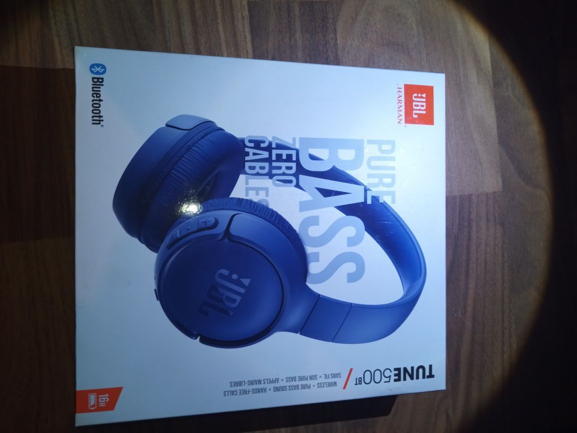 Słuchawki JBL TUNE 500BT