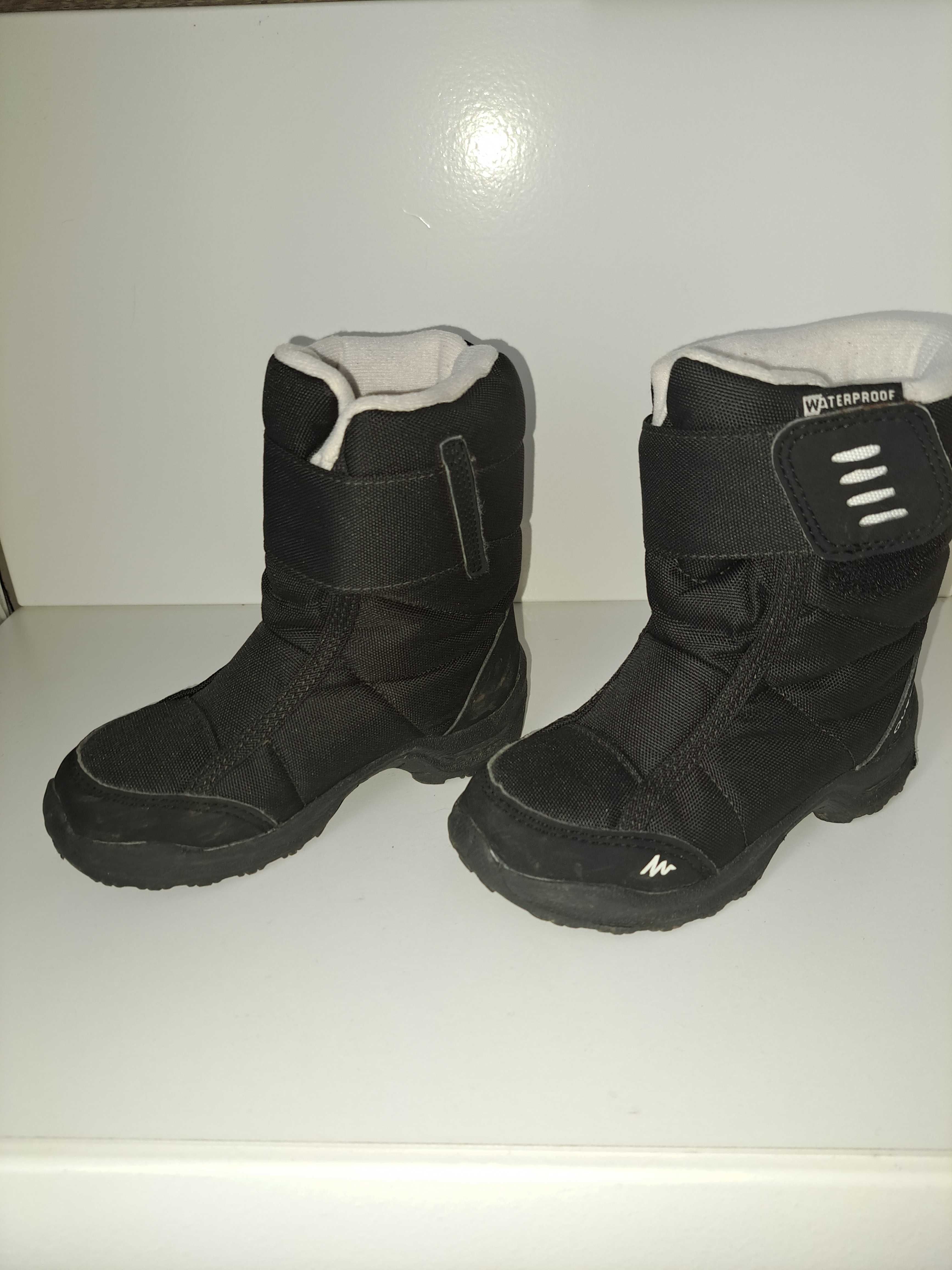 Buty śniegowce Quechua Decathlon 26 po jednym dziecku