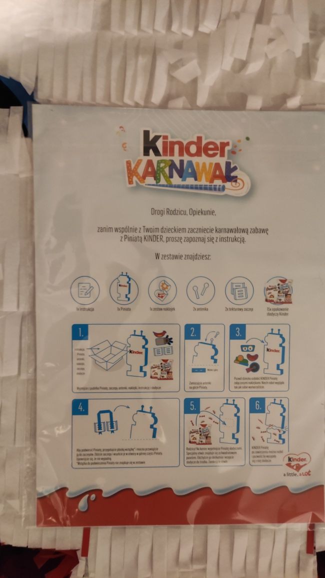 pełna Piniata Kinder