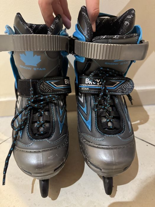 łyżwy chłopięce  Broyx Snowstar 500 regulowany rozmiar od 30 do 33