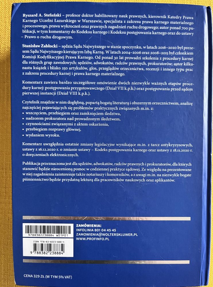 Kodeks Postępowania Karnego.Komentarz. Tom III Red nauk R.A.Stefański