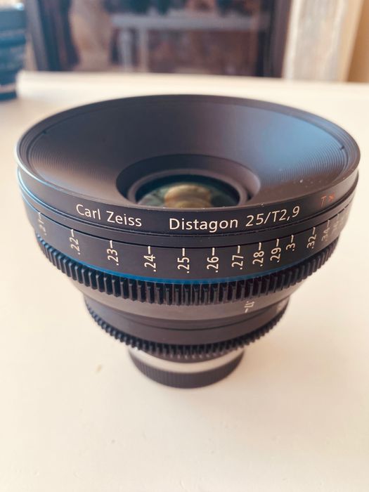 6 lentes prime Zeiss CP.2 EF e PL Mount - CINEMA - IMACULADAS!