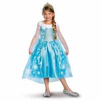 Карнавальное платье принцесса Ельза из Elsa costume Frozen 137-152 см