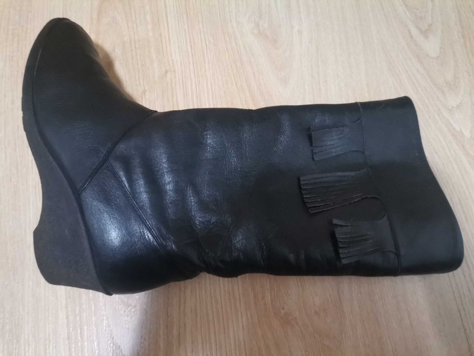 kozaki damskie skórzane roz.37