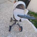 Stokke v4 melagne 2w1 plus śpiwór zimowy stokke
