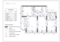 Обмір квартири будинку офісу приміщення нерухомості PDF DWG 12 грн/м²