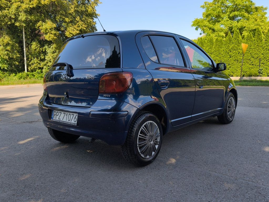 Toyota Yaris, 2003 rok, 5 drzwi, klima, sprowadzona, stan BDB