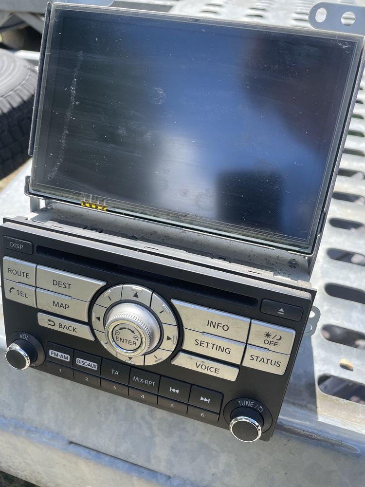 Radio navigacja dotykowe lift nissan x-trail T31
