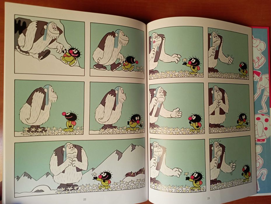 Petit Poilu - Le blues dy Yéti - BD infantil sem palavras