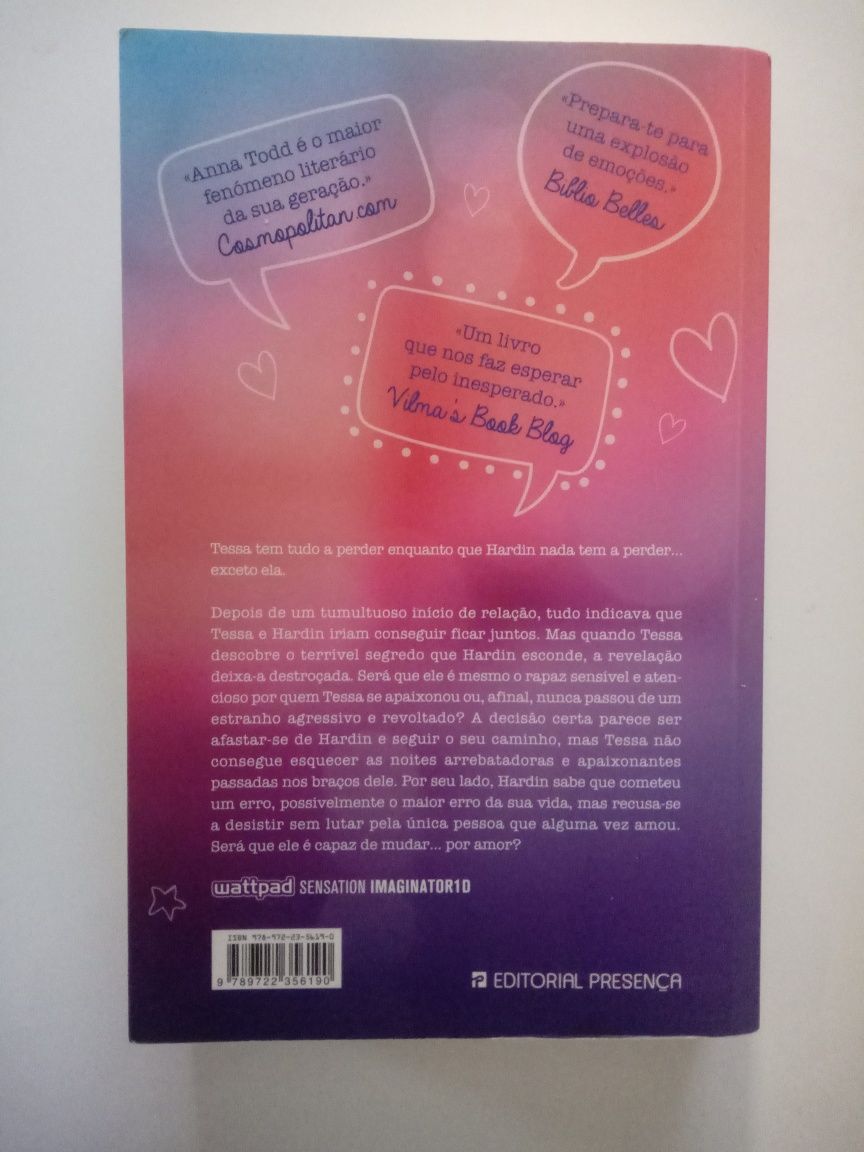 Livro AFTER, Anna Todd