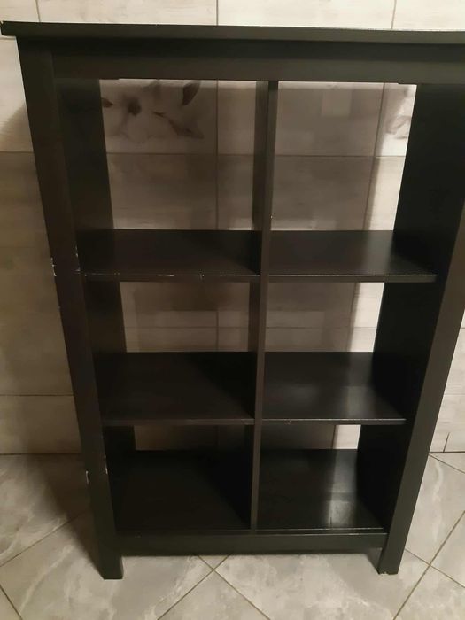 Regał szafka czarna