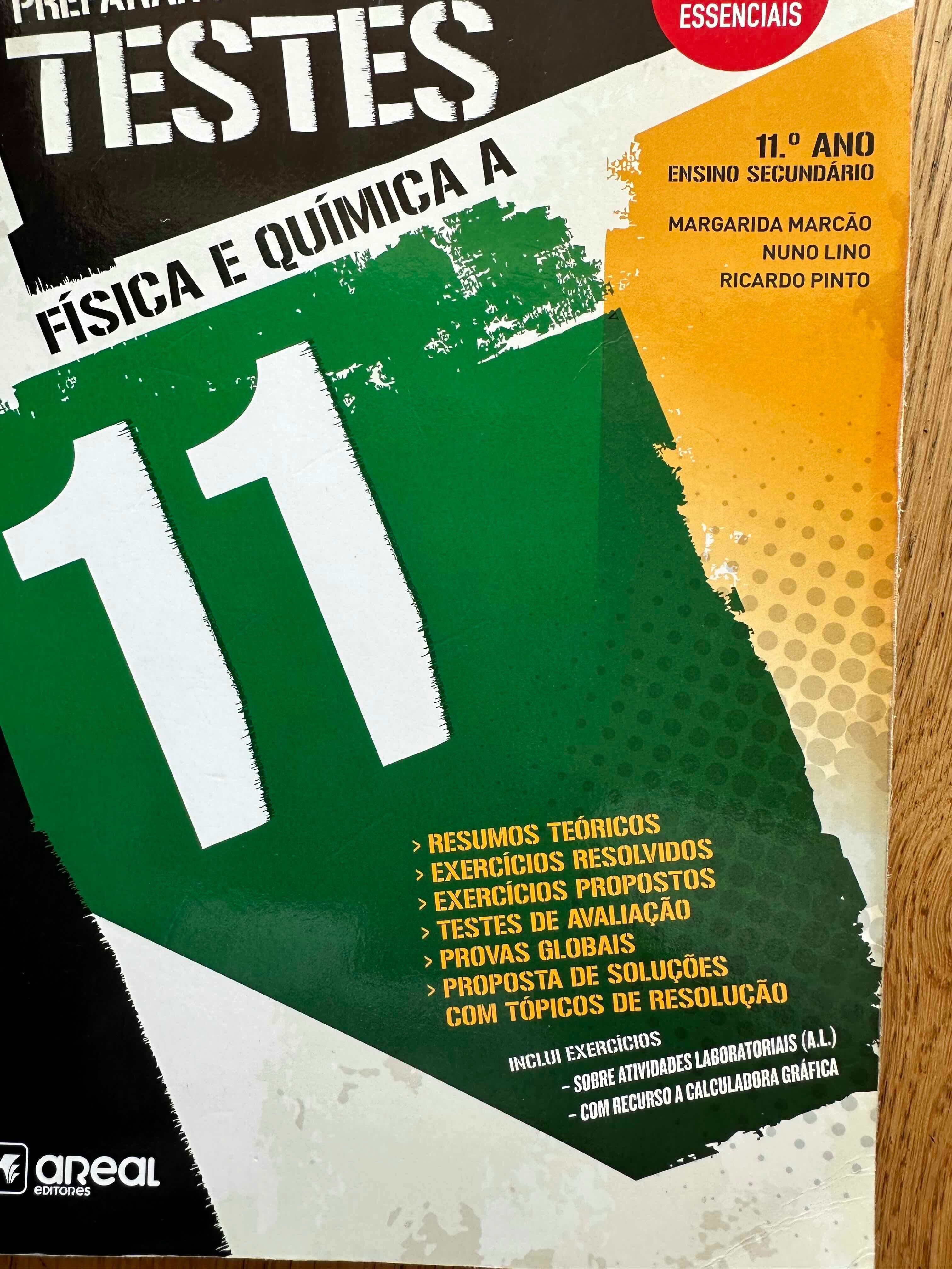 Livros Apoio Escolar Fisica e Quimca 10º e 11º ano