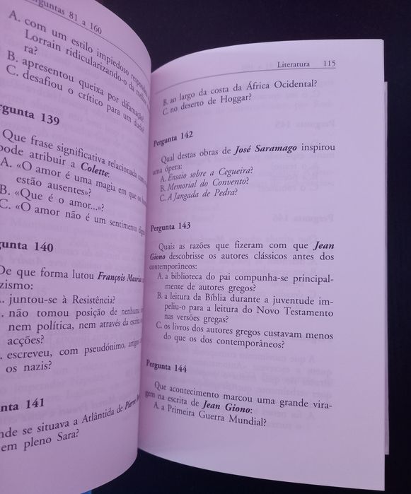 Livro teste de cultura geral