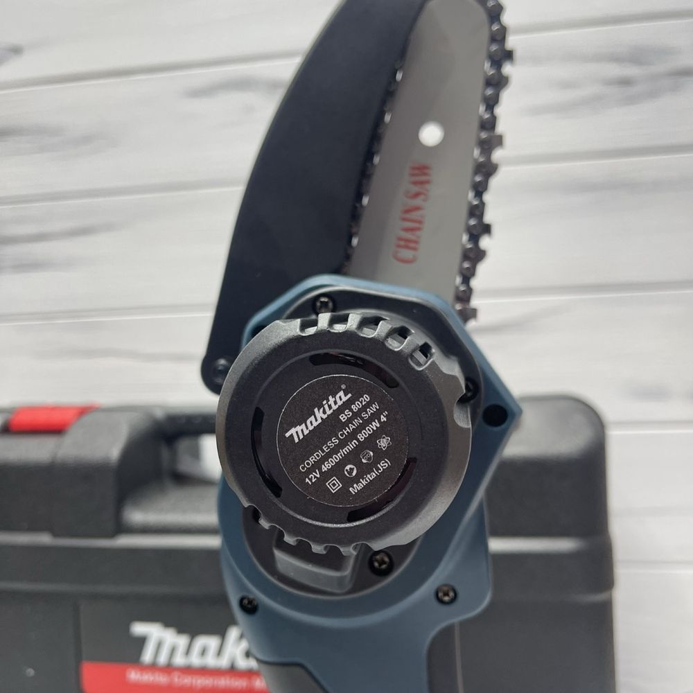 Электропила Makita 12V 800W 2аккумулятора Шина 4 Дюйма  rating