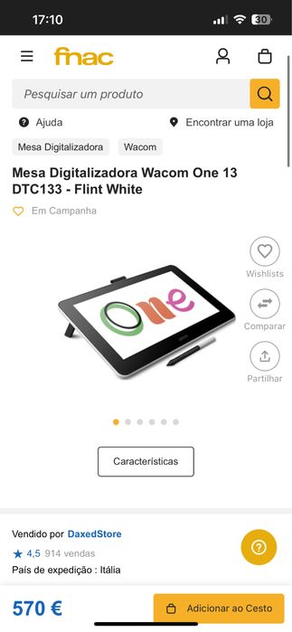 Wacom One 13” Pen Display
