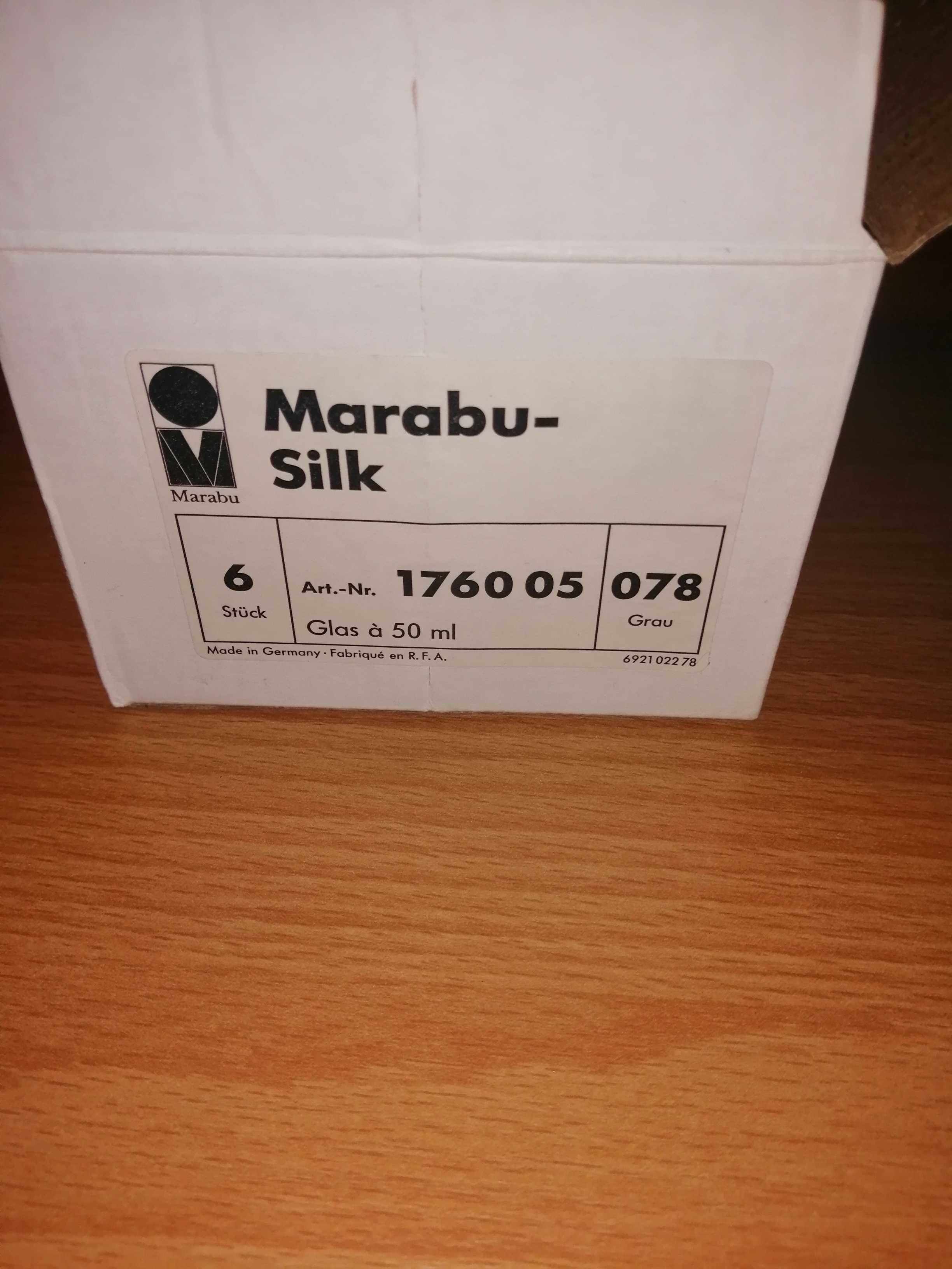 Farby do malowania na jedwabiu MARABU 6 x 50 ml