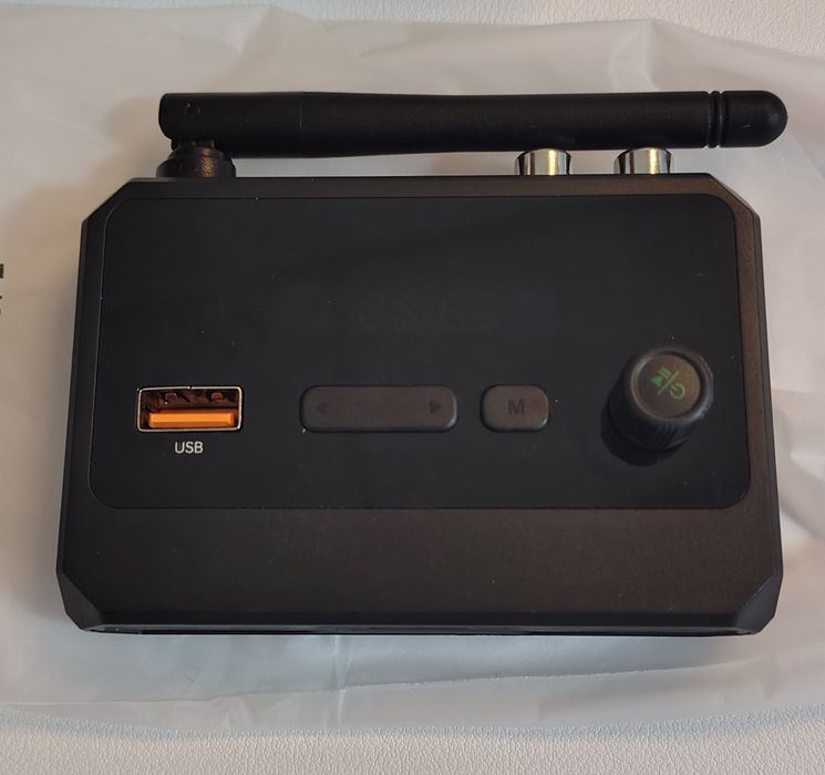 Bluetooth 5.3 аудіоприймач USB, RCA, AUX, Оптика.бездротовий, ресивер