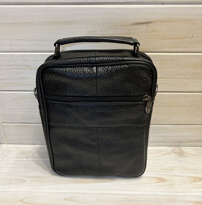 Сумка чоловіча барсетка натуральна шкіра через плече