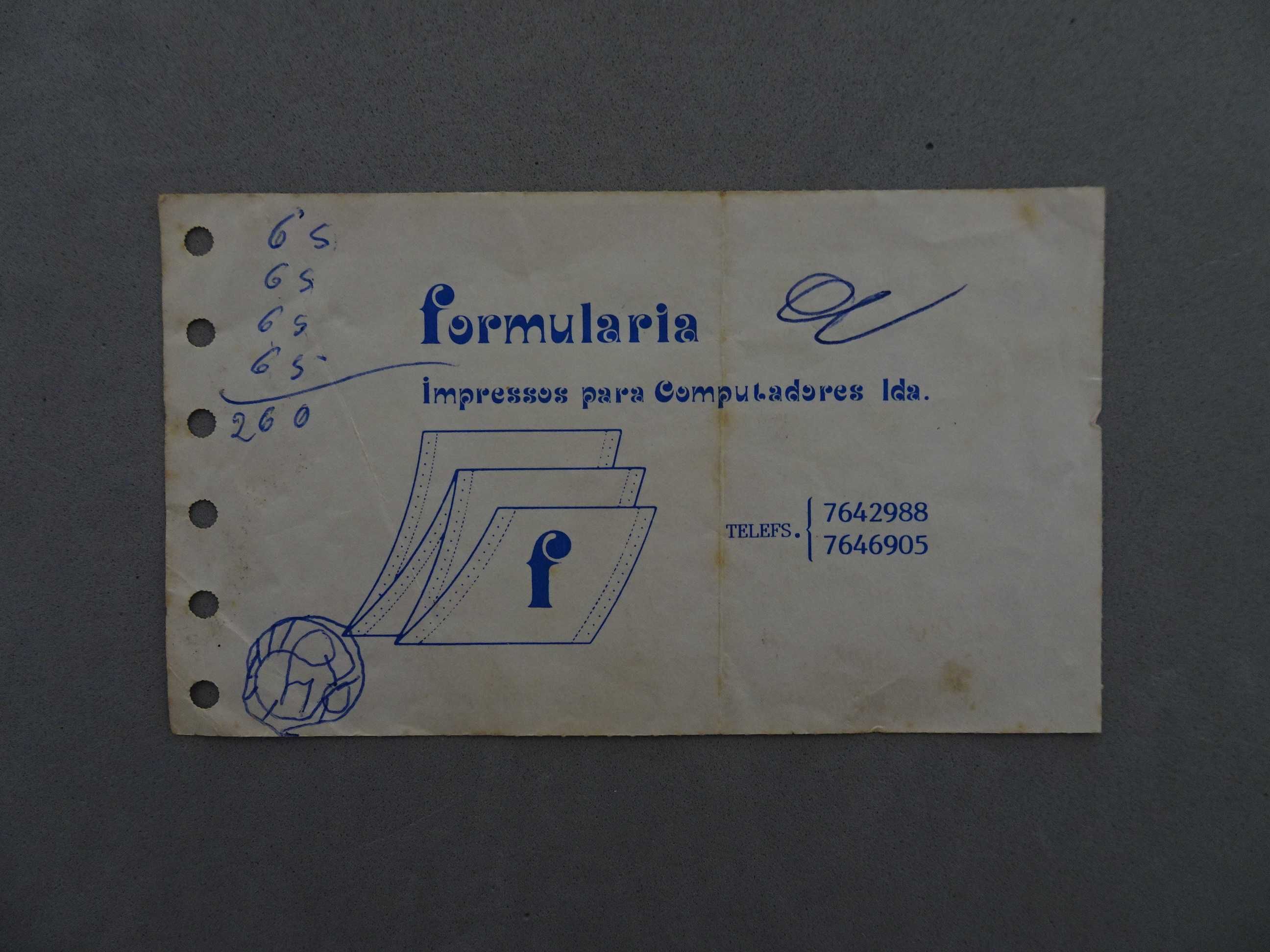 Bilhete futebol Porto Sporting 1987