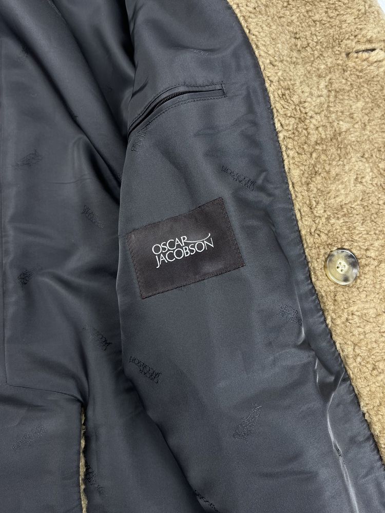 Oscar jacobson sky teddy coat чоловіче пальто оригінал