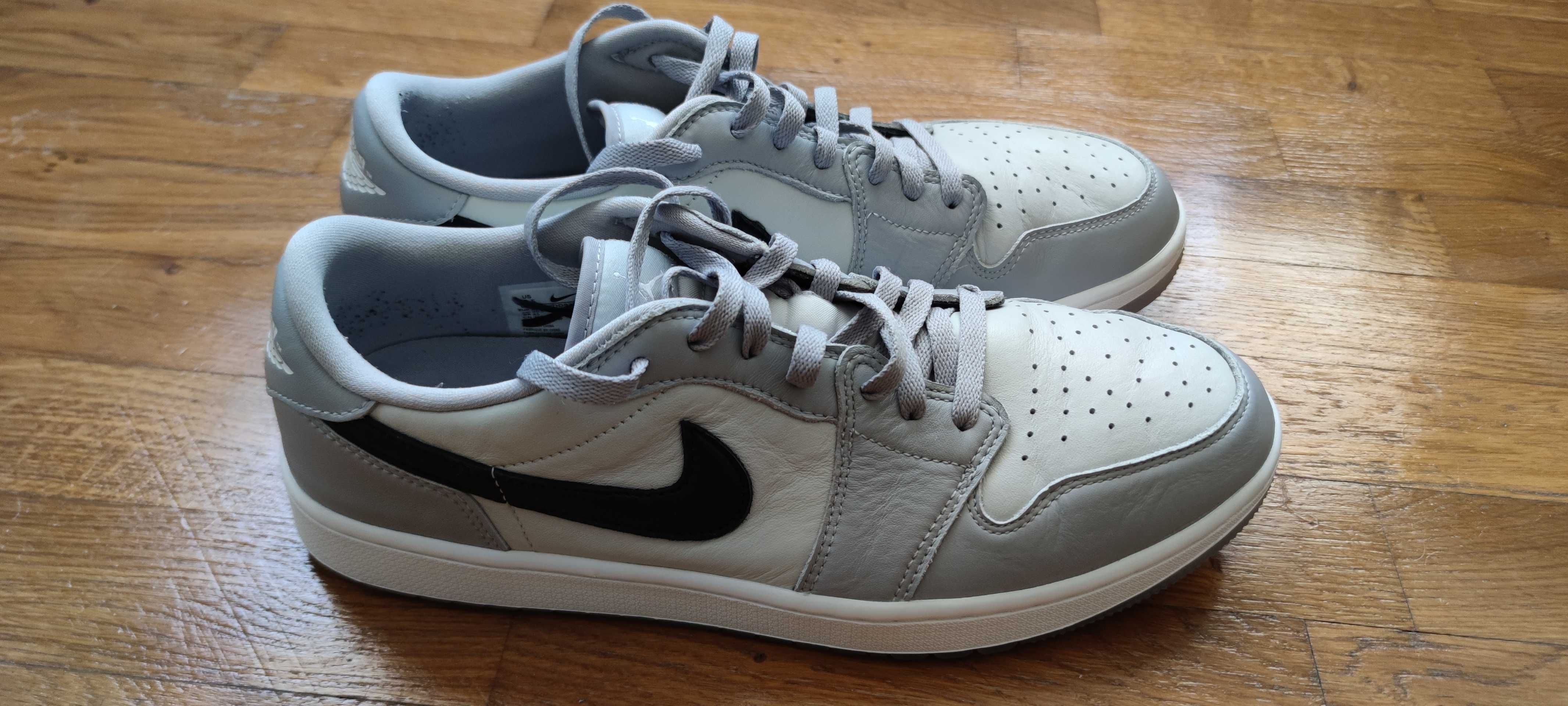 Баскетбольні кросівки  Jordan 1 Retro Low Golf Wolf Grey