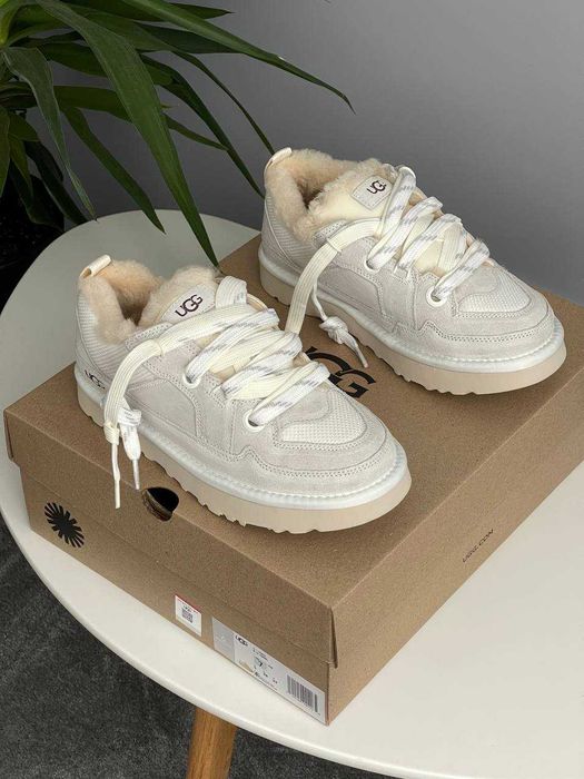 Уггі UGG Lo Lowmel Sneaker FUR Угг Лоумел 3 кольори (36-41)