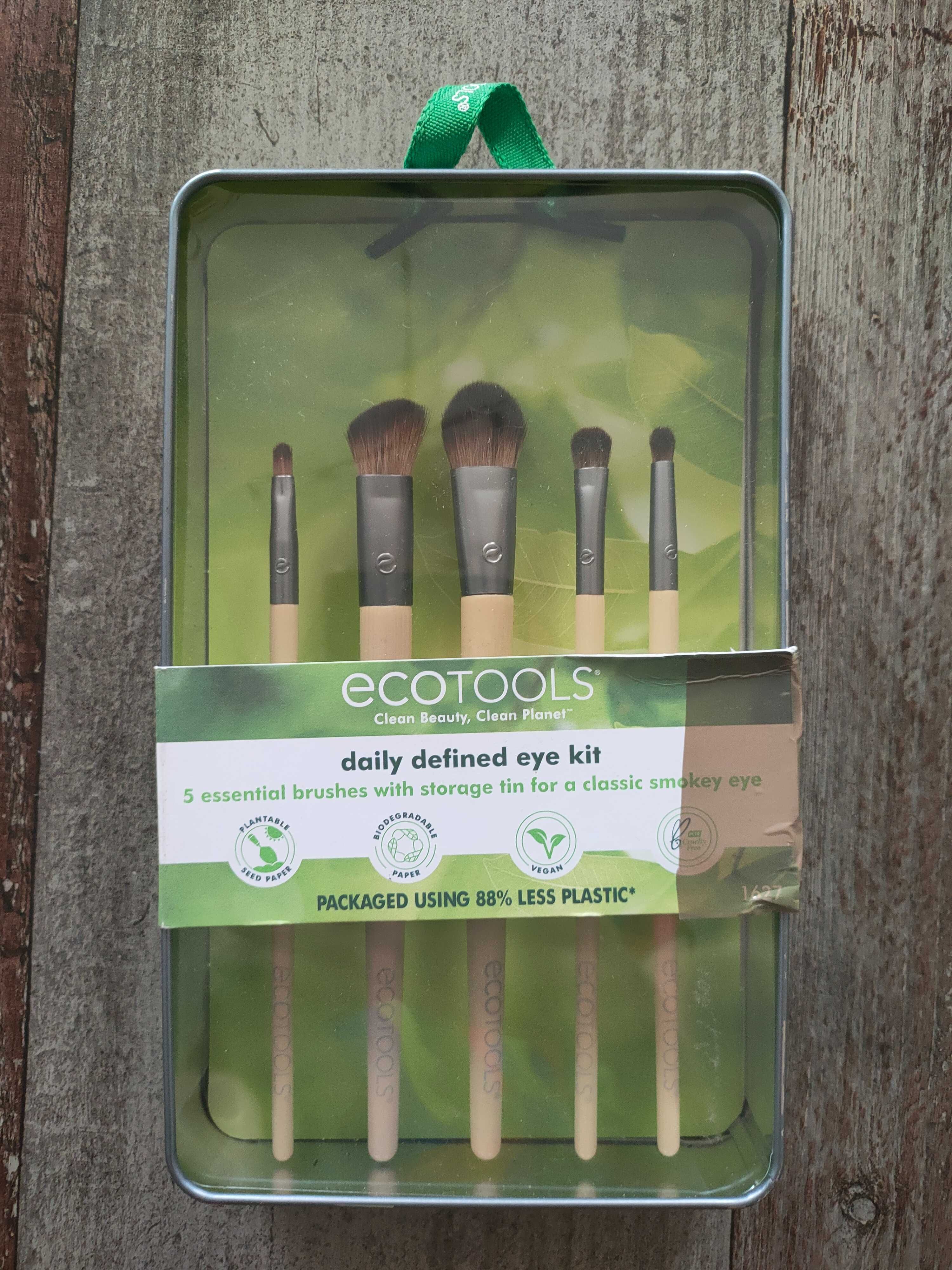 Ecotools zestaw pędzli do makijażu oczu 5 szt nowe