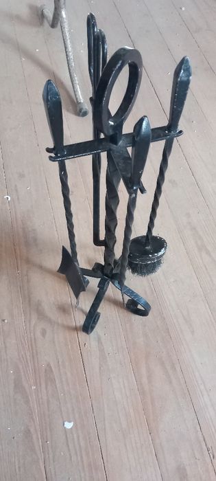 Kit para limpeza de lareira ou recuperador