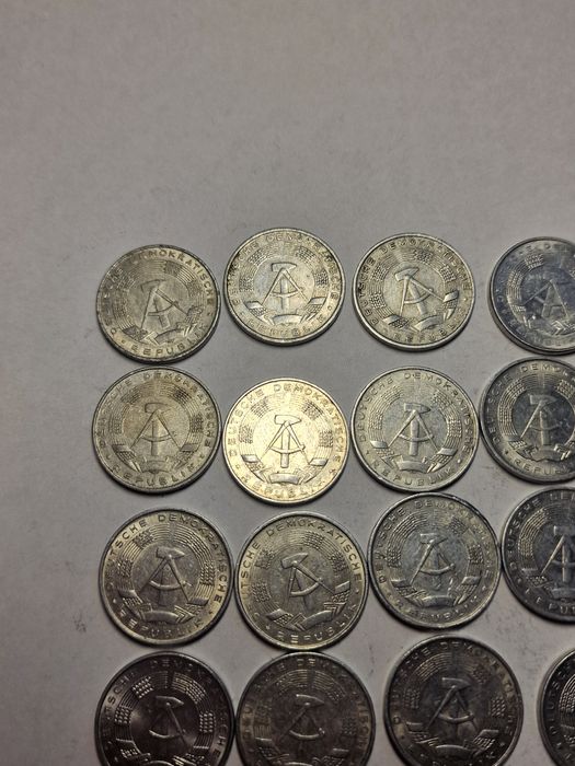 Zestaw monet 10 Pfening NRD