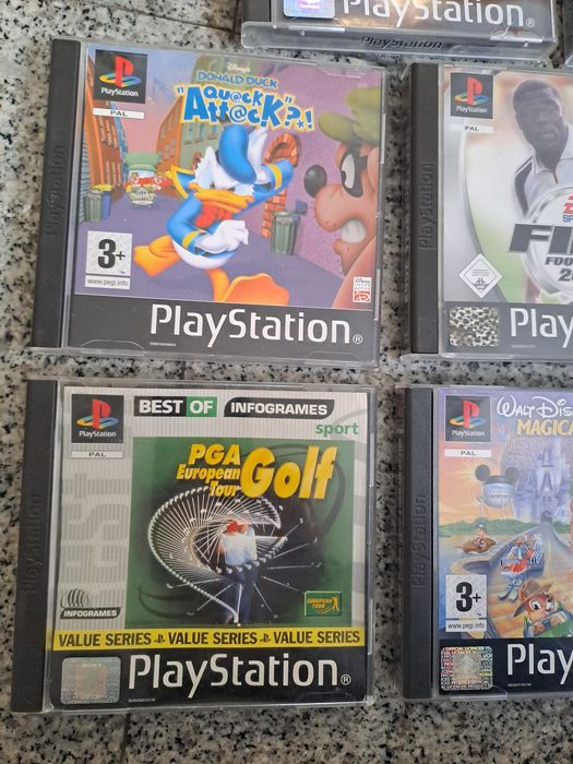 Playstation 1 jogos