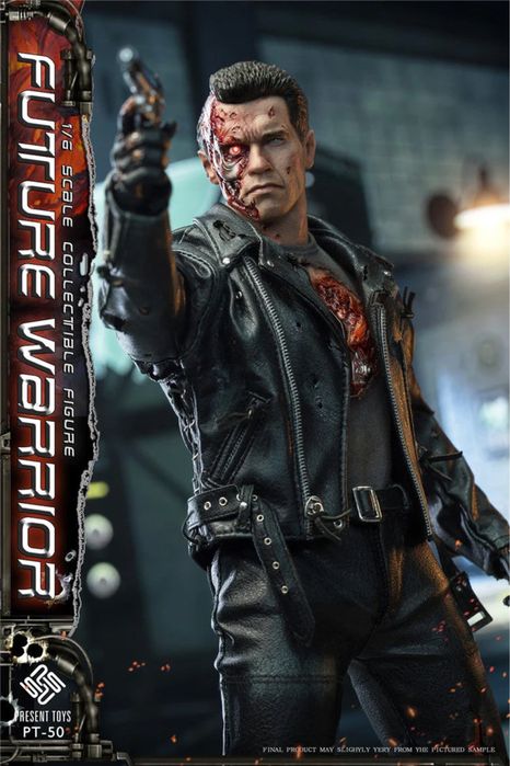 Фигурка 1/6 Terminator 2 BD Deluxe Present Toys тип hot toys