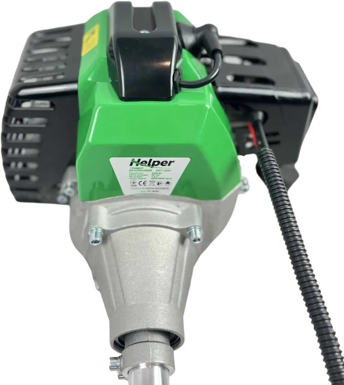 Бензокоса тример Helper HGT-3500 | 3.5 кВт, 52 см³, бак 1.2 л