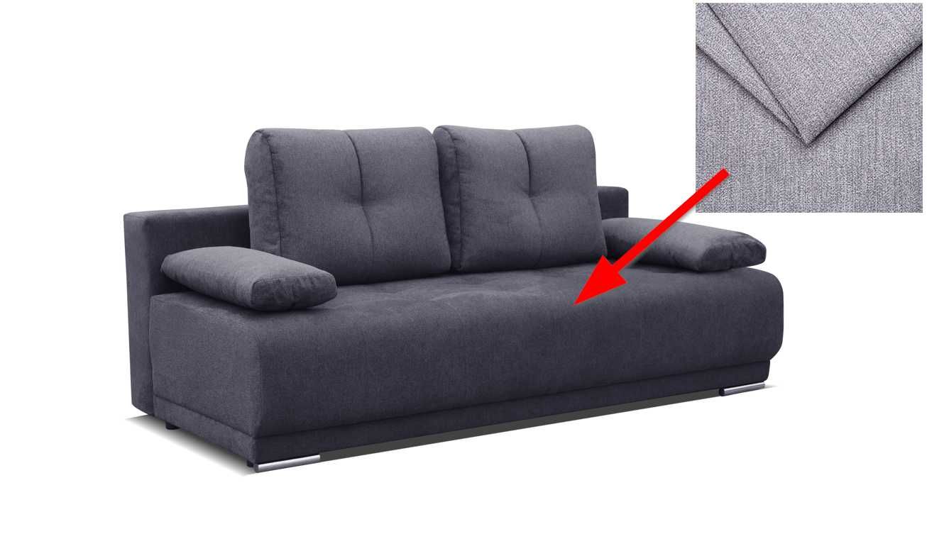 Sofa z funkcją spania i pojemnikiem BONNELL + FALISTA WYPRZEDAŻ -50%