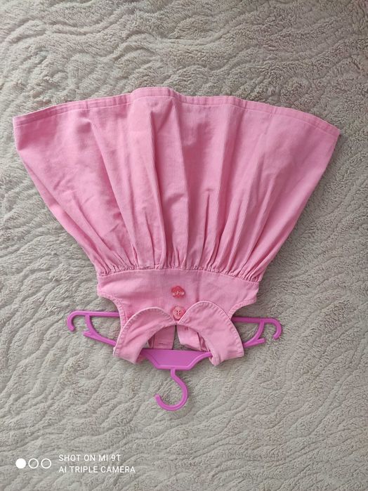 Sukieneczka sztruksowa różowa 62