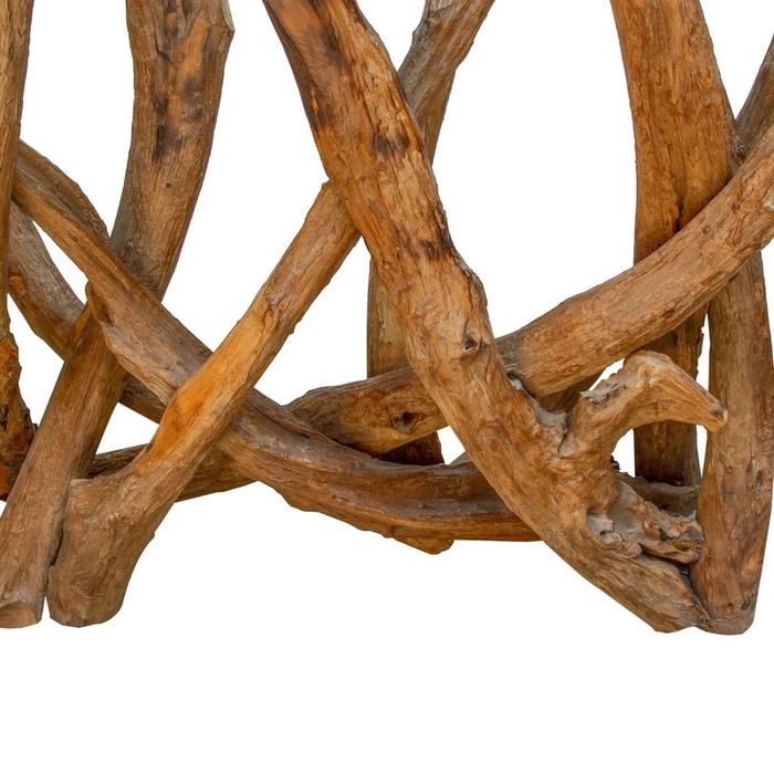 Konsola z drewna naturalnego stolik