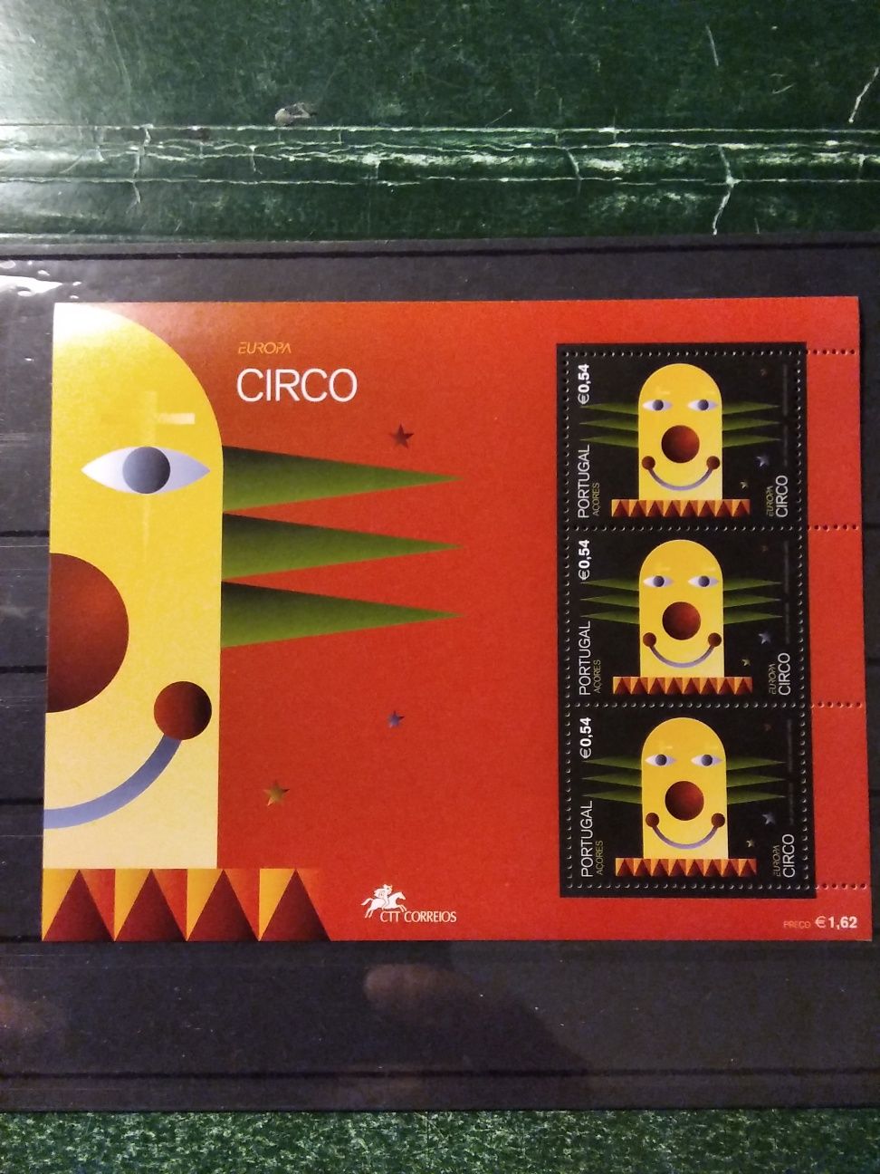 2002 Bloco Europa 2002 O Circo MNH **
