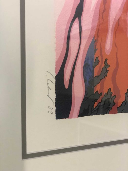 Serigrafia de Calvet – Uma Obra de Arte Única