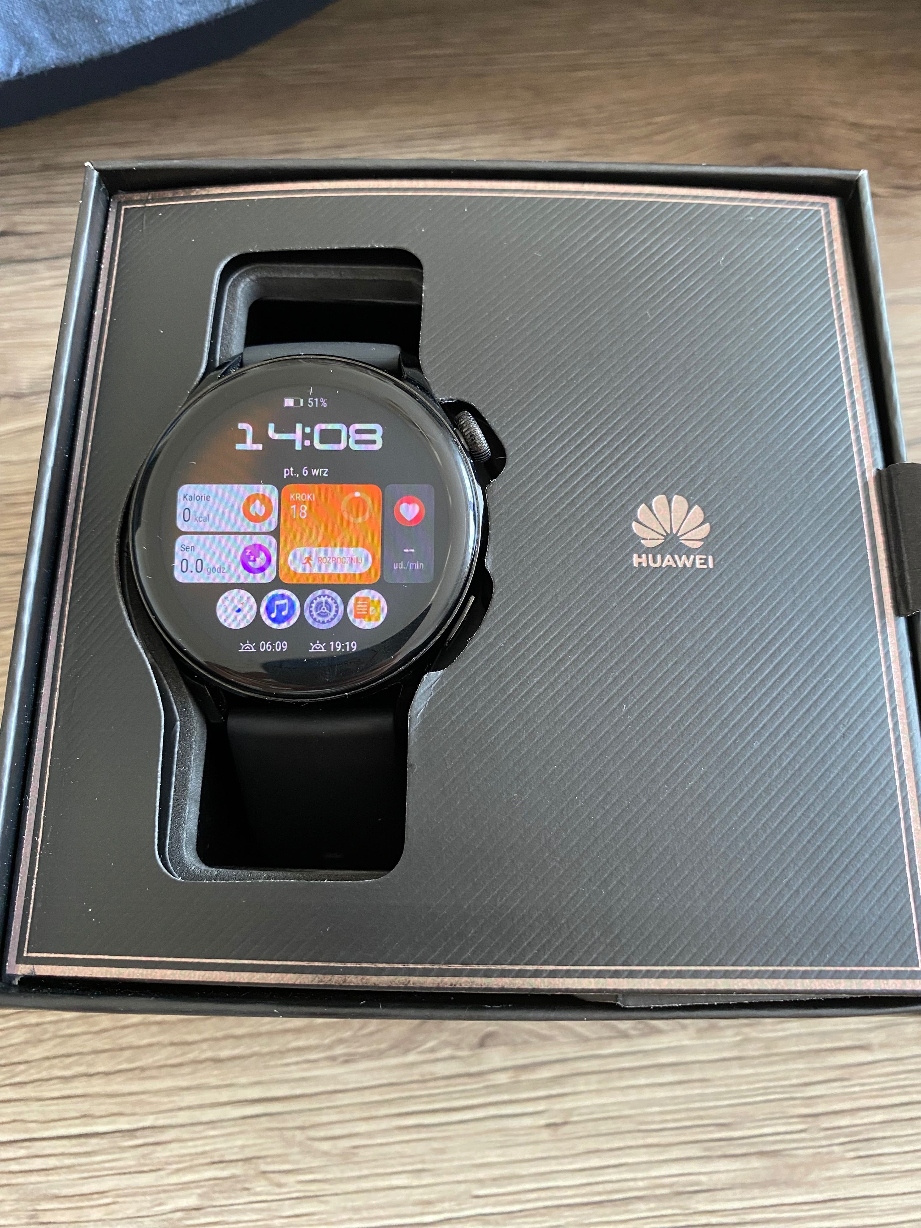 Smartwatch Huawei Watch 3 eSIM - Stan idealny!