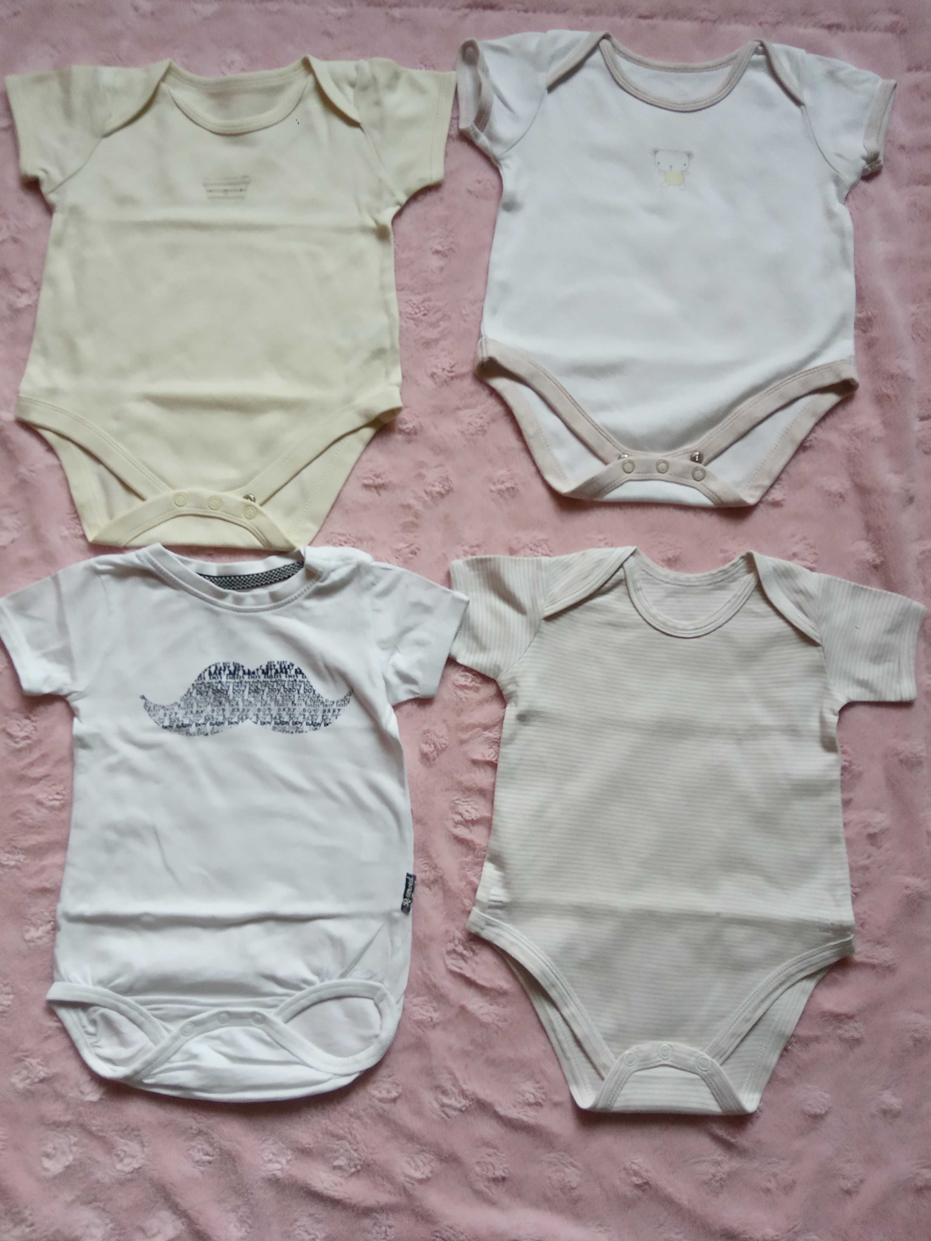 Body z krótkim rękawem dla chłopca, Reserved, Mothercare, r. 74 Zestaw