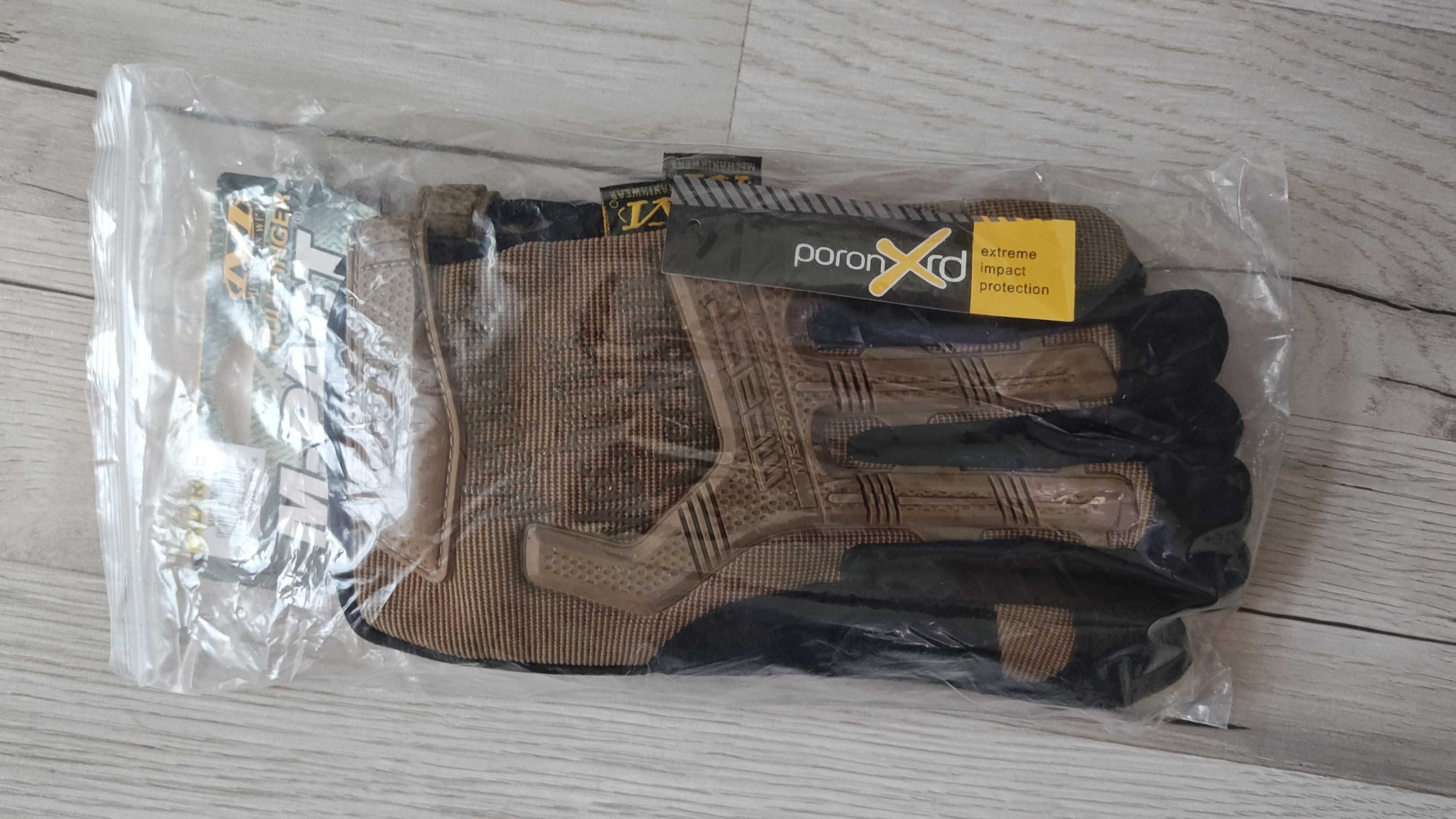 Rękawice ochronne taktyczne Mechanix Wear M-Pact roz. XL nowe Khaki