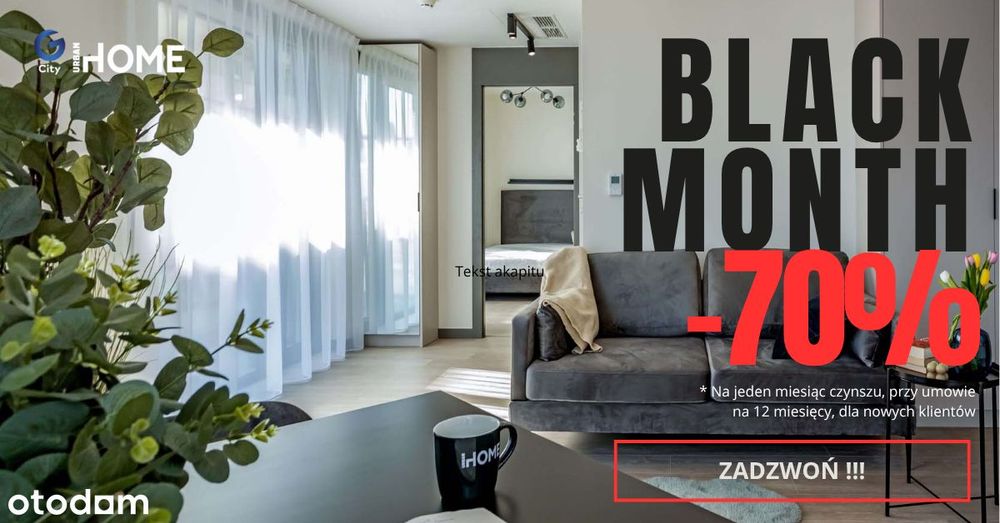 ~ PROMO! Nowoczesne 2 pokoje, WiFi i strefa Co-Work w cenie!