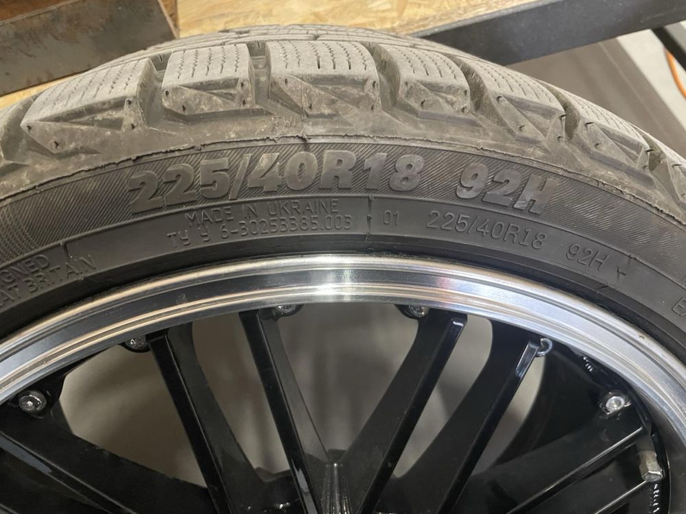 Алюмінієві диски Borbet R18 для Audi TT 8n, Golf4, Borа, шини