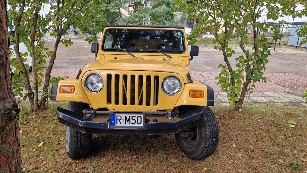 Jeep Wrangler Jeep Wrangler II 2000 Benzyna - stan idealny - 1szy właściciel w kraju