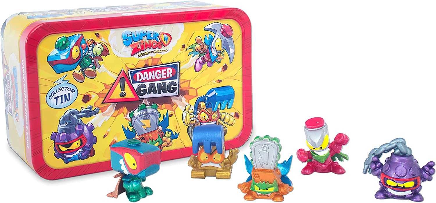 Super Zings SuperThings Rivals of Kaboom Caixa Metal 5 Figuras